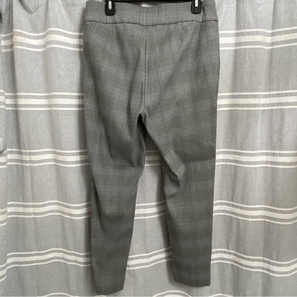 VAN HEUSEN / Houndstooth print Stretch Straight Leg Pants Size 12 Reg - Picture 2 of 9
